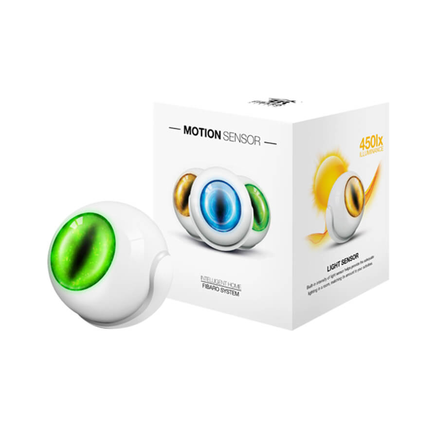 FIBARO - Bluetooth multifunction motion sensor Apple HomeKit compatible  (Motion Sensor FGBHMS-001)